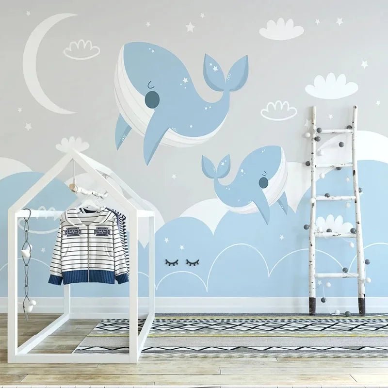 Fototapete für Kinderzimmer - Selbstklebendes Segeltuch / 1 Quadratmeter