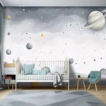 Fototapete Fürs Kinderzimmer - Selbstklebendes Segeltuch / 1 Quadratmeter