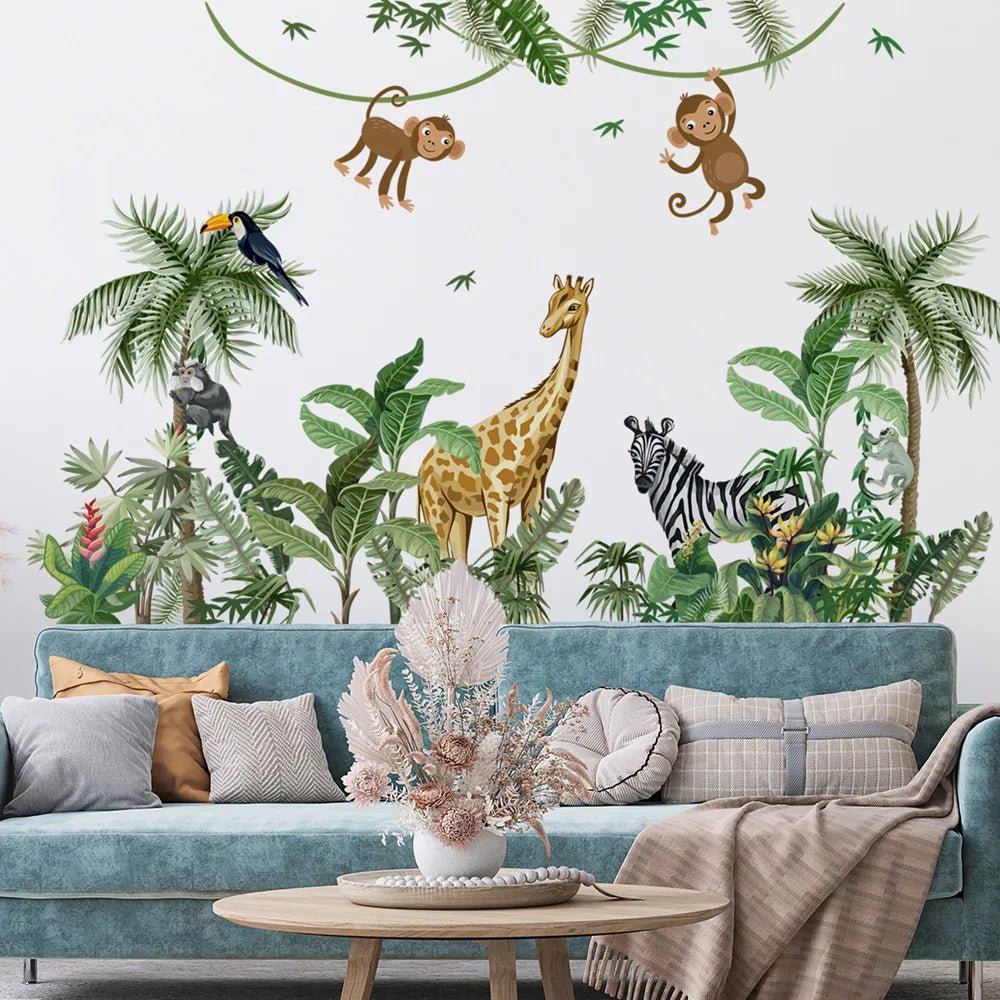 Großes Wandtattoo Kinderzimmer - 300cm x 190cm