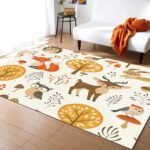 Kinderzimmer Teppich Wald