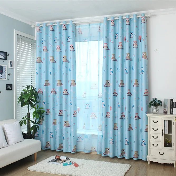 Kinderzimmer Vorhang Verdunkelung - W132cmXH241cm / Tülle oben
