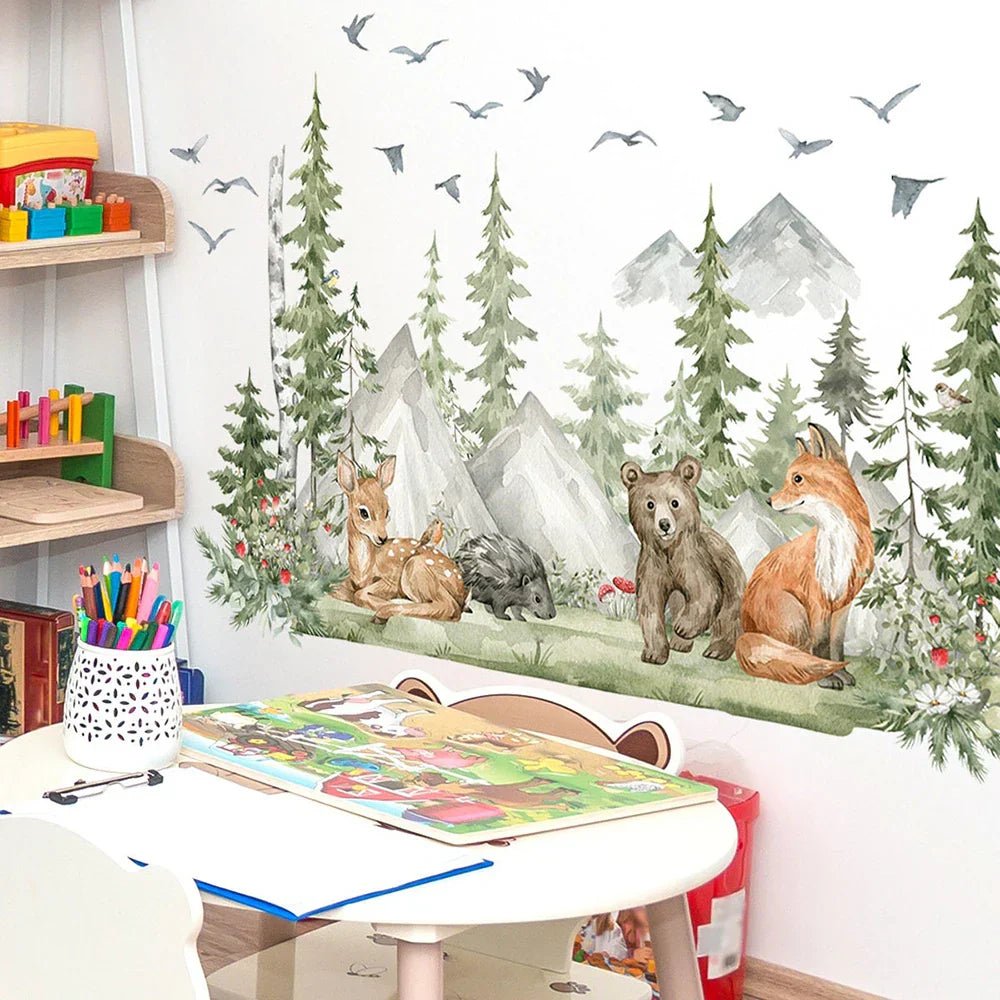 Kinderzimmer Wandtattoo Wald - 54cm