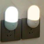 Illuminierte Nachtlicht Steckdose Kinderzimmer mit abgerundeten Oberseiten in Steckdosen