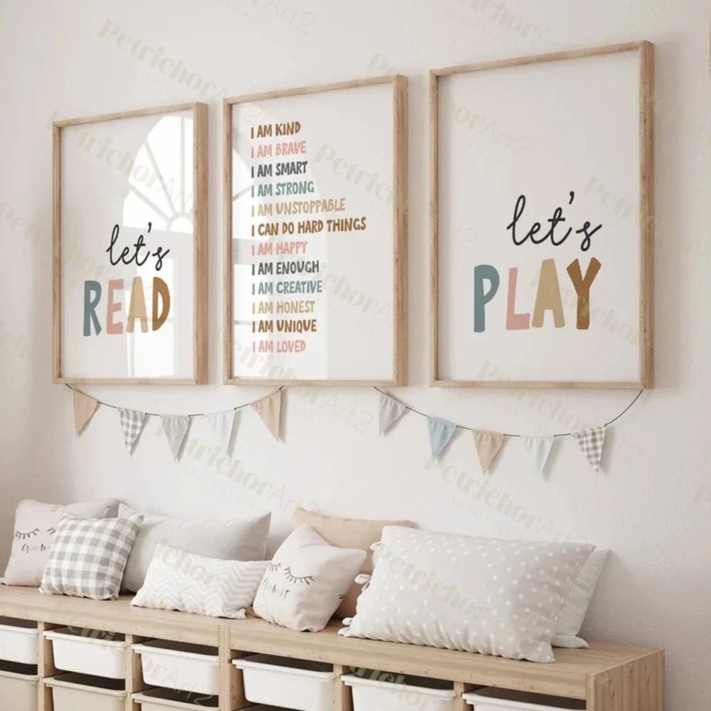 Poster für Kinderzimmer - 50x70cm - Kein Rahmen