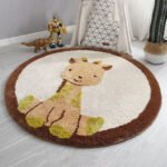 Rund Teppich Kinderzimmer - 80X80cm