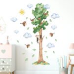 Wandtattoo Baum für Kinderzimmer