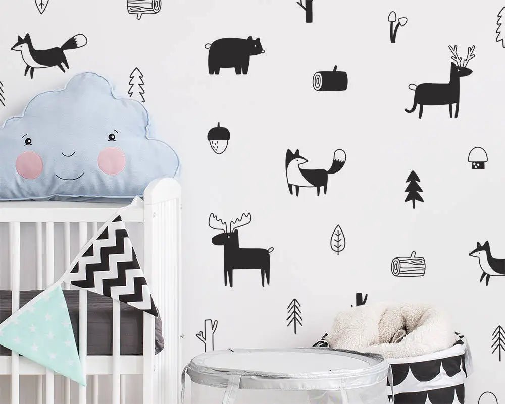Wandtattoo Kinderzimmer Junge - 16 Arten von 32 Stück