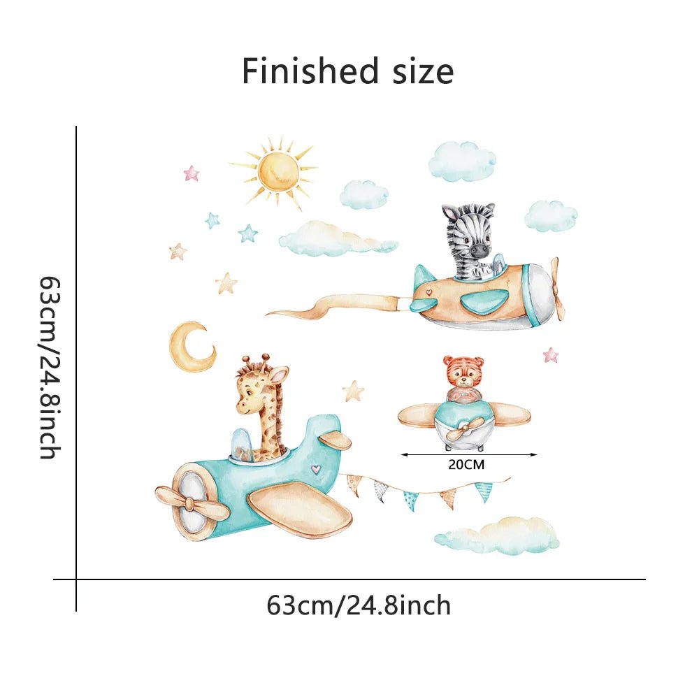 Wandtattoos Kinderzimmer Junge - 30X90cm